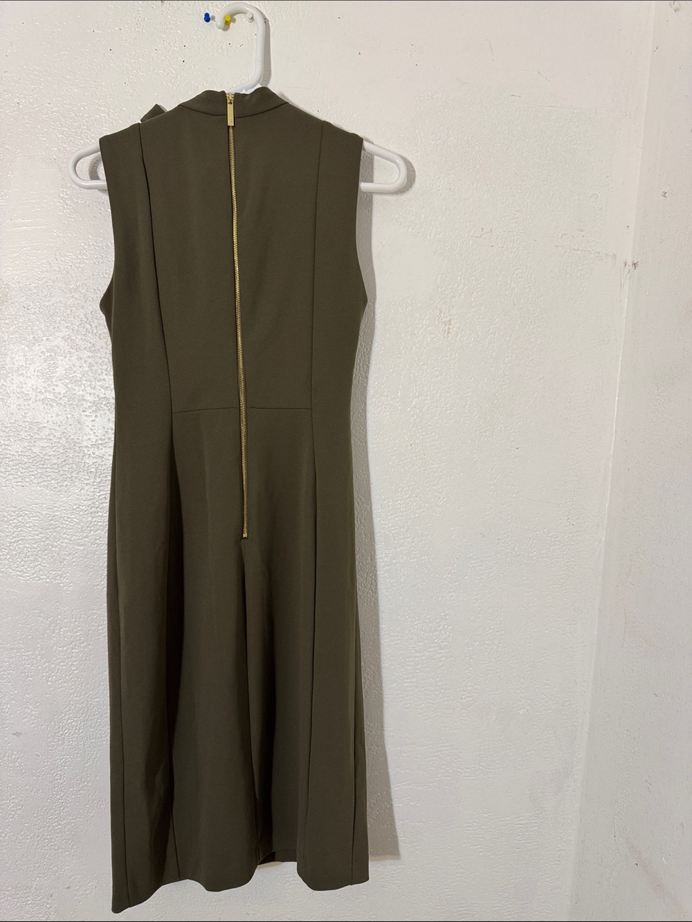 Calvin Klein green olive or dark green dress size 4 - Picture 10 of 16